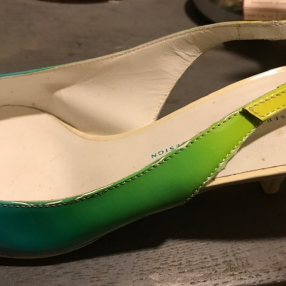 Giuseppe Zanotti neon slingback pumps - Picture 5 of 5